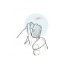 Brosse à dents bioplastique souple