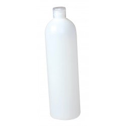 Flacon vide 1 L pour savon noir liquide étiqueté