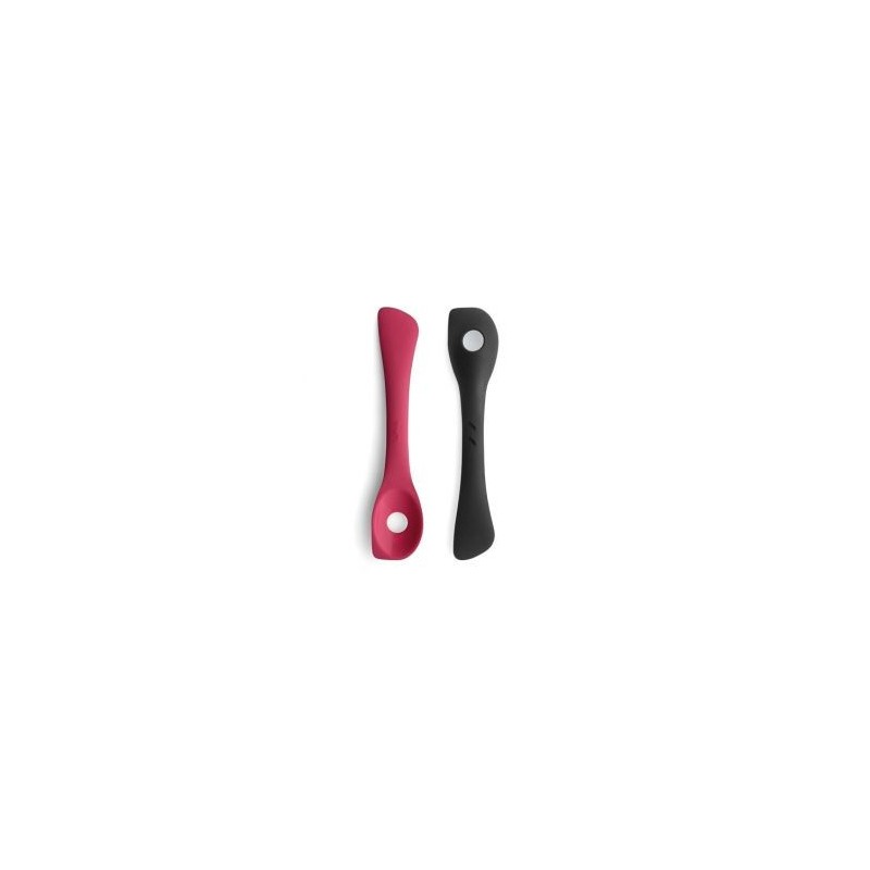 Cuillère à trou et spatule