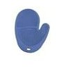 Gant antidérapant pour four bleu