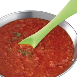 Cuillère à trou et spatule