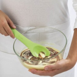 Cuillère à trou et spatule